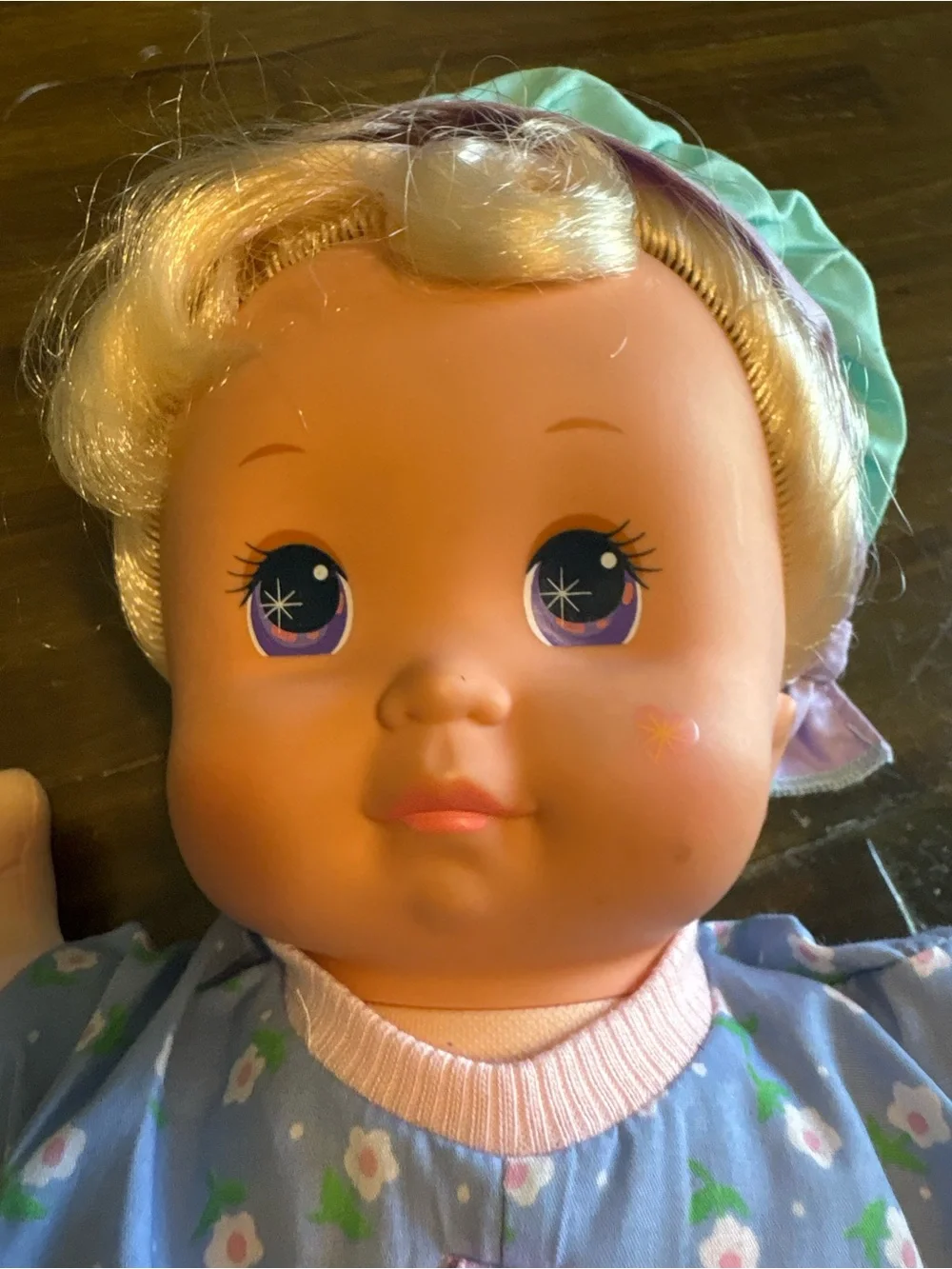 MAGIC NURSERY Surprise Toddler Doll Vintage Mattel 1989 Blonde Girl 16” Kidcore